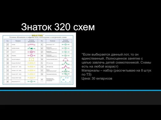 Знаток 320 схем *Если выбирается данный лот, то он единственный. Полноценное