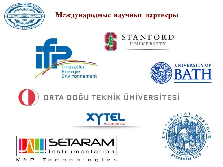 Международные научные партнеры