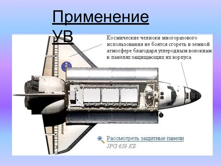 Применение УВ