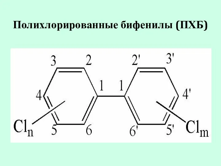 Полихлорированные бифенилы (ПХБ)