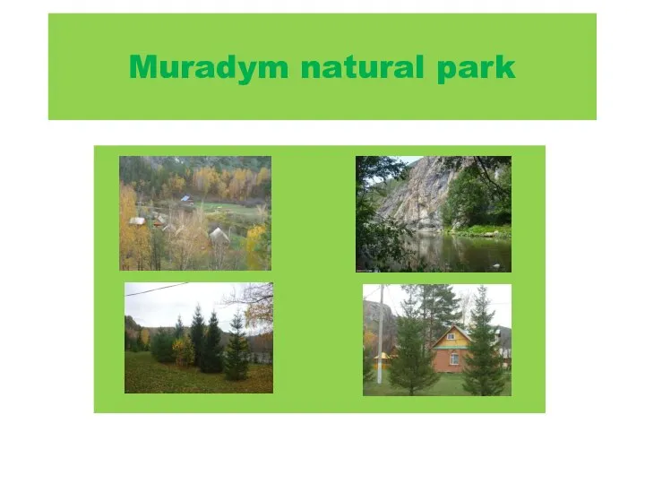 Muradym natural park