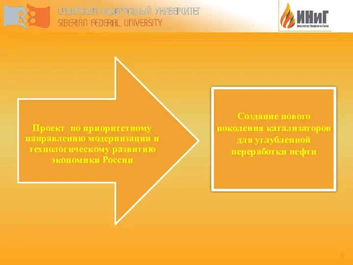 Создание нового поколения катализаторов для углубленной переработки нефти