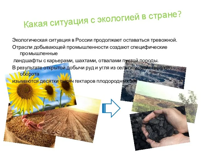 Какая ситуация с экологией в стране? Экологическая ситуация в России продолжает