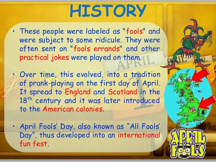 HISTORY These people were labeled as "fools" and were subject to