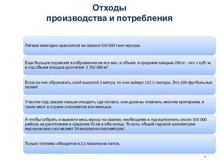 Отходы производства и потребления