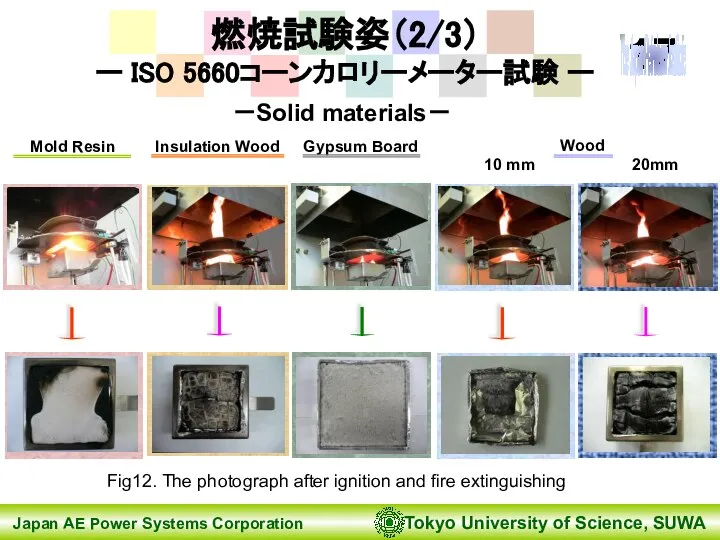 Mold Resin Insulation Wood Wood Gypsum Board 10 mm 20mm Fig12.