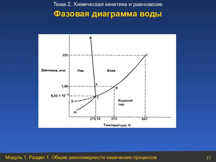 Фазовая диаграмма воды