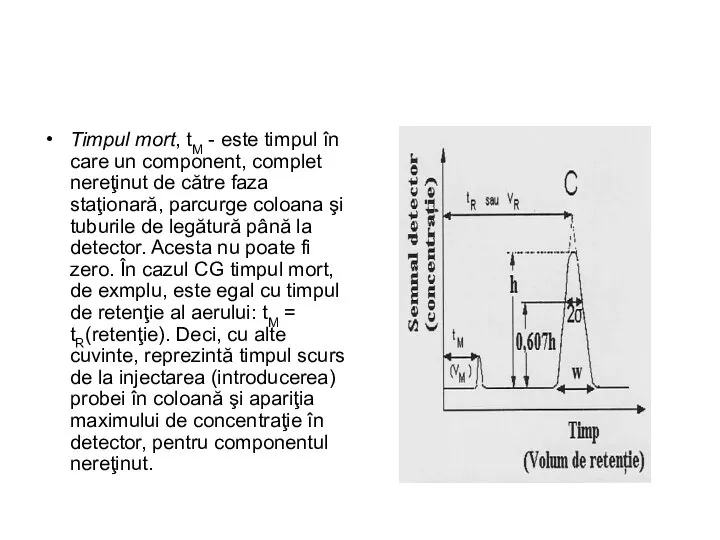 Timpul mort, tM - este timpul în care un component, complet