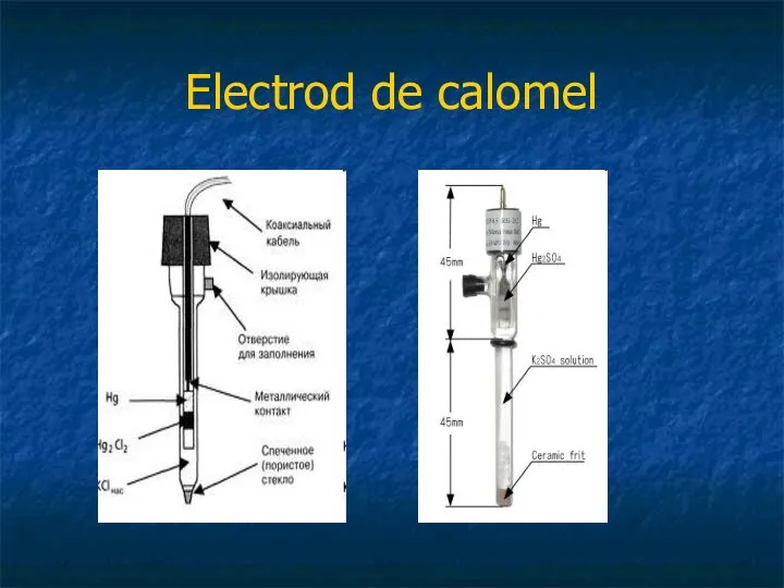 Electrod de calomel