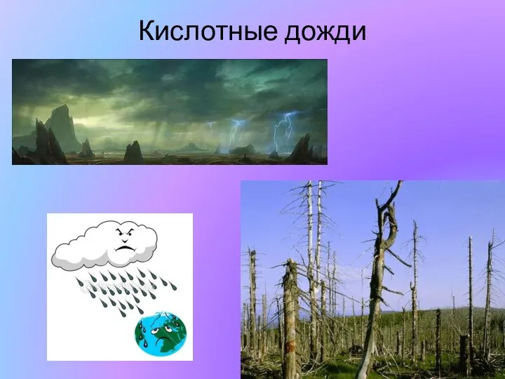 Кислотные дожди