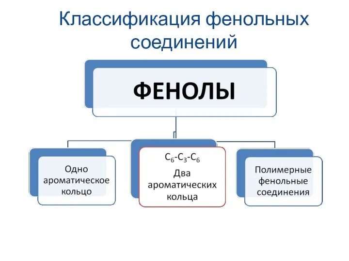 Классификация фенольных соединений