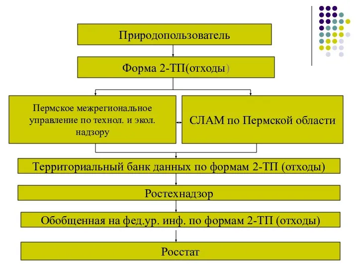 Природопользователь Форма 2-ТП(отходы) Пермское межрегиональное управление по технол. и экол. надзору