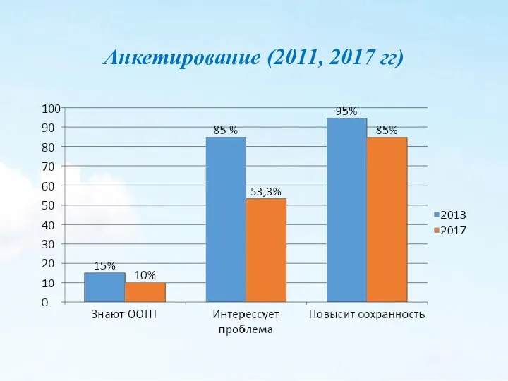 Анкетирование (2011, 2017 гг)