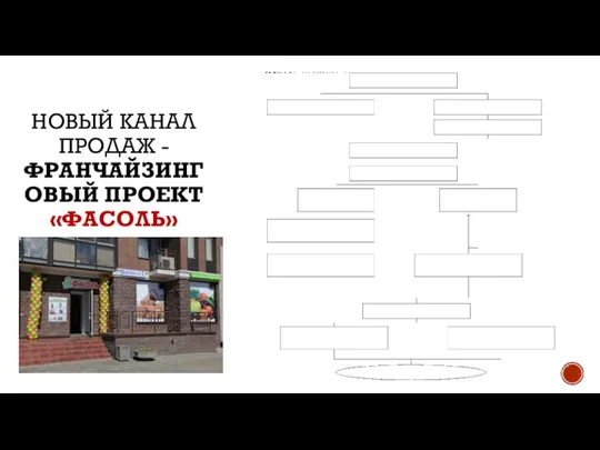 НОВЫЙ КАНАЛ ПРОДАЖ - ФРАНЧАЙЗИНГОВЫЙ ПРОЕКТ «ФАСОЛЬ»