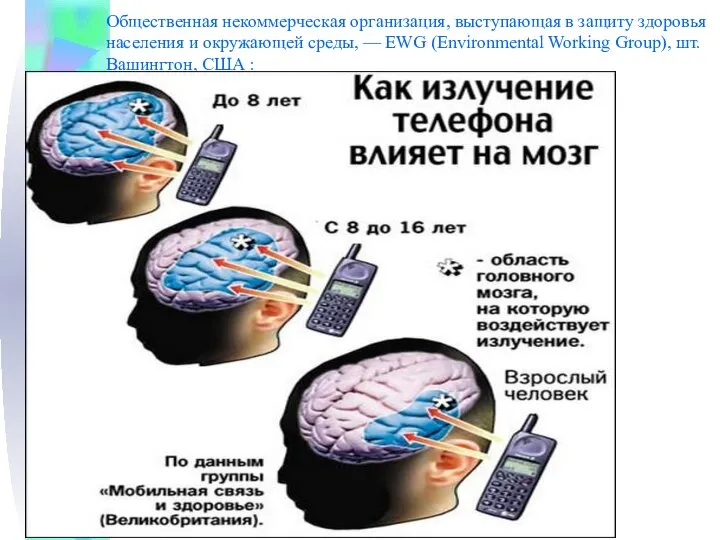 Общественная некоммерческая организация, выступающая в защиту здоровья населения и окружающей среды,