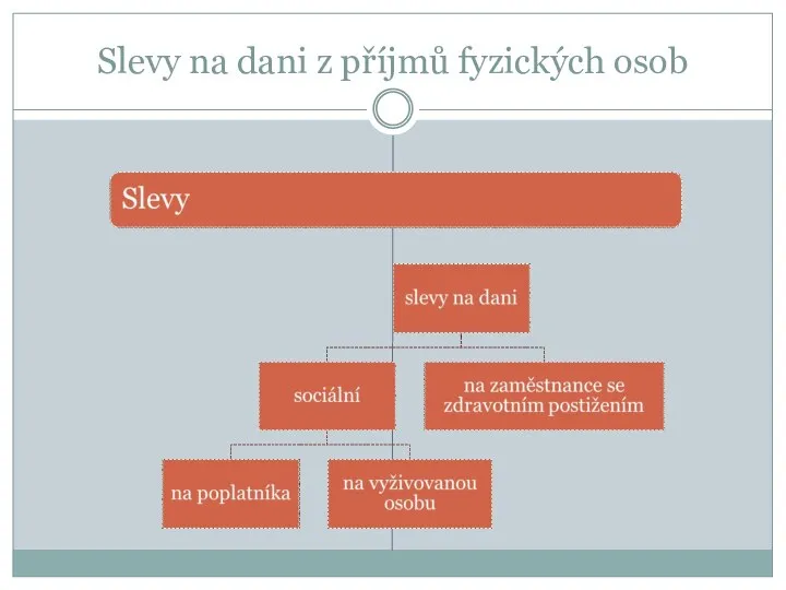 Slevy na dani z příjmů fyzických osob