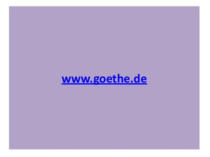 www.goethe.de