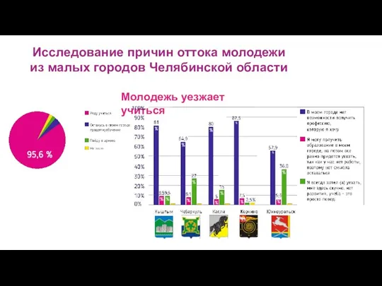 Исследование причин оттока молодежи из малых городов Челябинской области Молодежь уезжает учиться