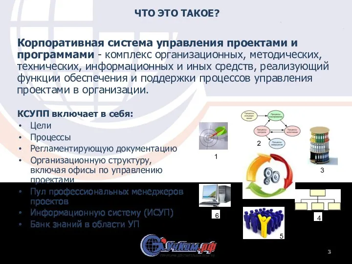 ЧТО ЭТО ТАКОЕ? Корпоративная система управления проектами и программами - комплекс