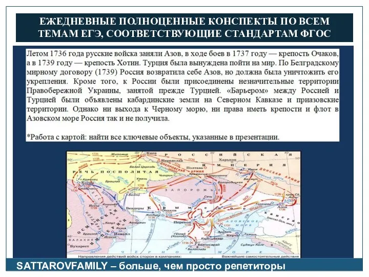 ЕЖЕДНЕВНЫЕ ПОЛНОЦЕННЫЕ КОНСПЕКТЫ ПО ВСЕМ ТЕМАМ ЕГЭ, СООТВЕТСТВУЮЩИЕ СТАНДАРТАМ ФГОС SATTAROVFAMILY – больше, чем просто репетиторы