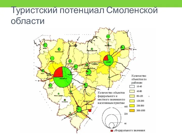 Туристский потенциал Смоленской области