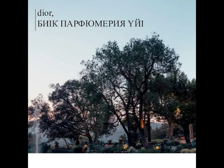 2 dior, БИІК ПАРФЮМЕРИЯ ҮЙІ