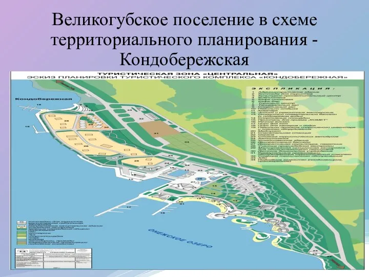 Великогубское поселение в схеме территориального планирования - Кондобережская