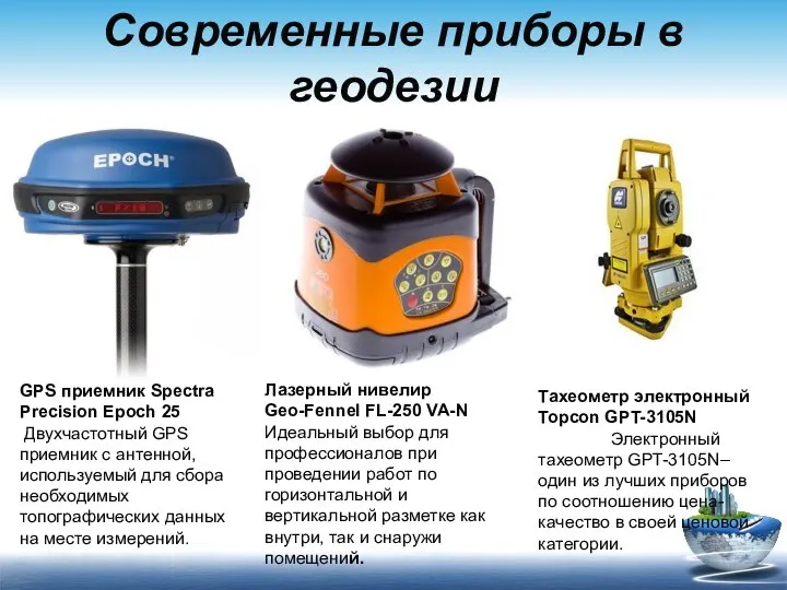 Современные приборы в геодезии GPS приемник Spectra Precision Epoch 25 Двухчастотный