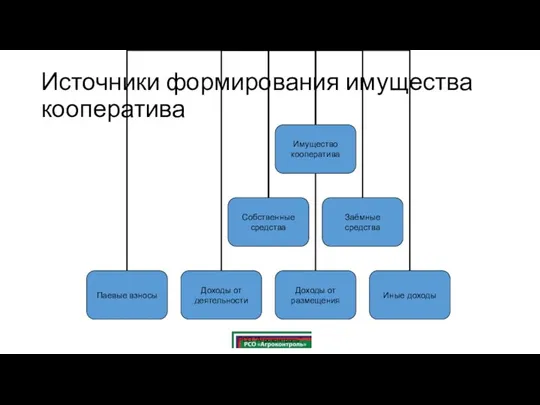 РСО "Агроконтроль" Источники формирования имущества кооператива