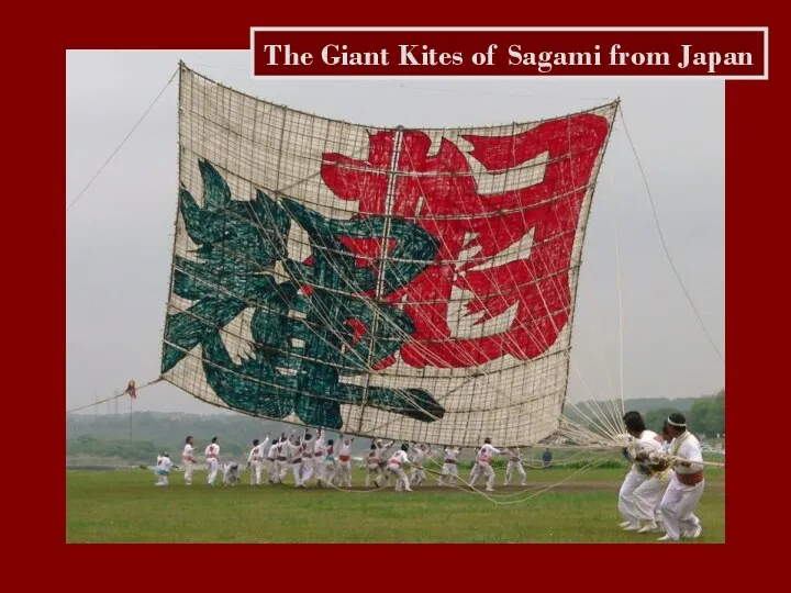 The Giant Kites of Sagami from Japan