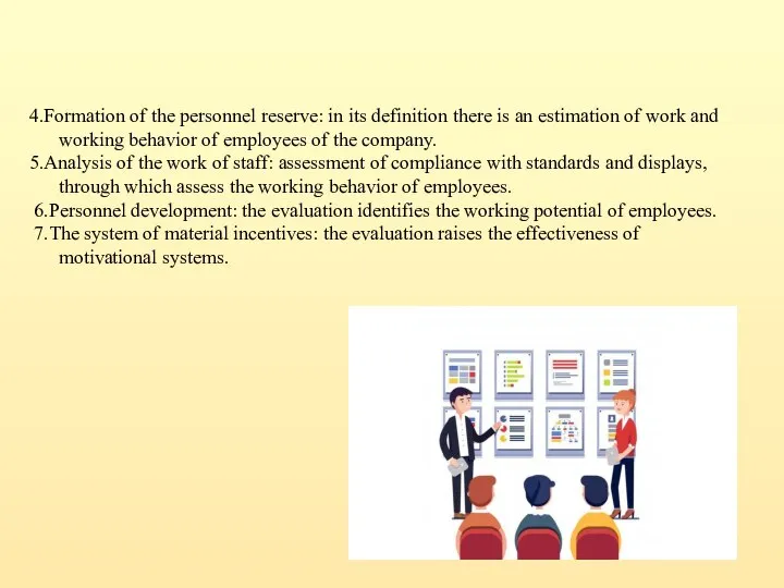 4.Formation of the personnel reserve: in its definition there is an