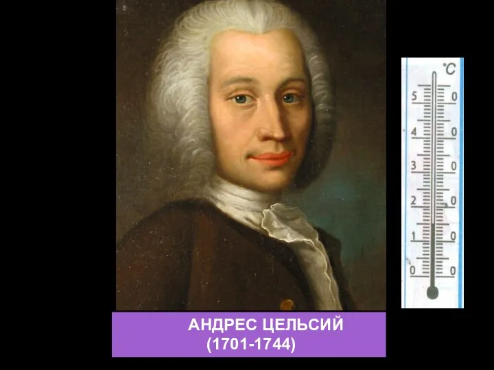 АНДРЕС ЦЕЛЬСИЙ (1701-1744)