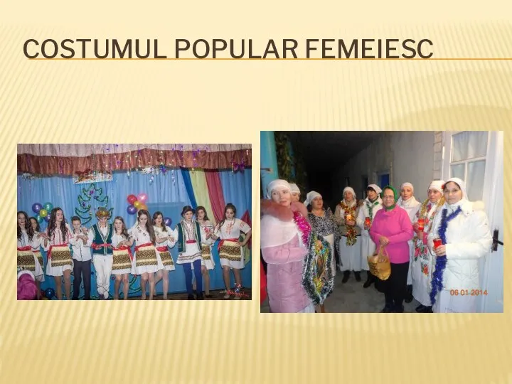 COSTUMUL POPULAR FEMEIESC