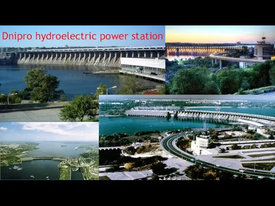 Dnipro hydroelectric power station