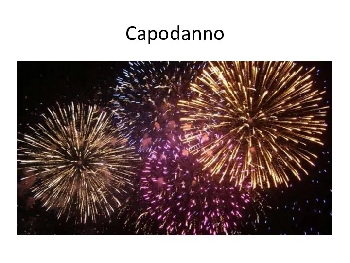 Capodanno