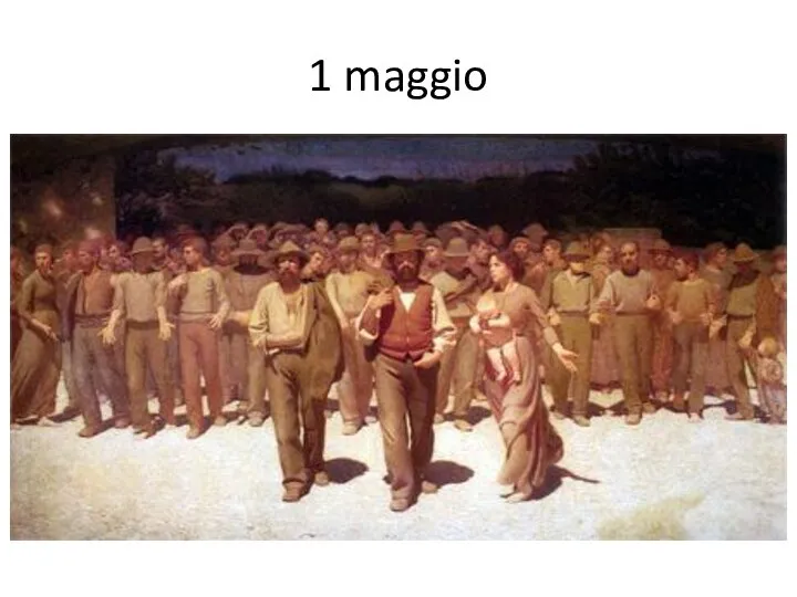 1 maggio