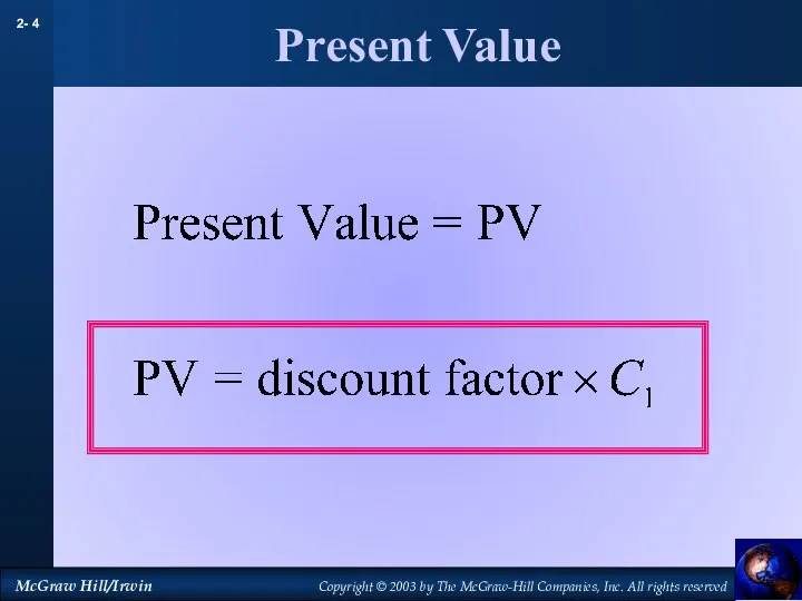 Present Value