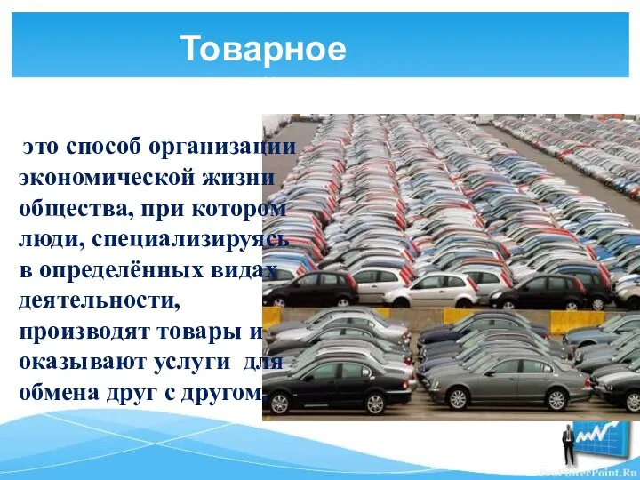 это способ организации экономической жизни общества, при котором люди, специализируясь в