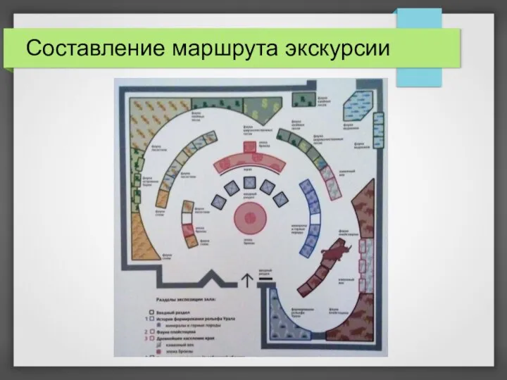 Составление маршрута экскурсии