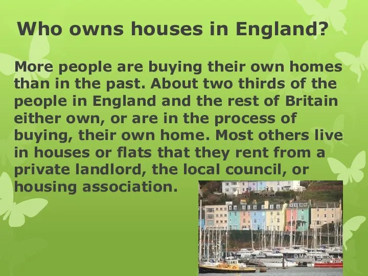 Who owns houses in England? More people are buying their own