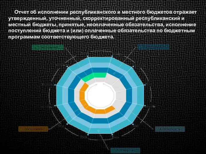 Отчет об исполнении республиканского и местного бюджетов отражает утвержденный, уточненный, скорректированный