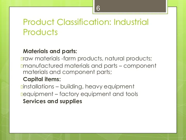 Product Classification: Industrial Products Materials and parts: raw materials -farm products,