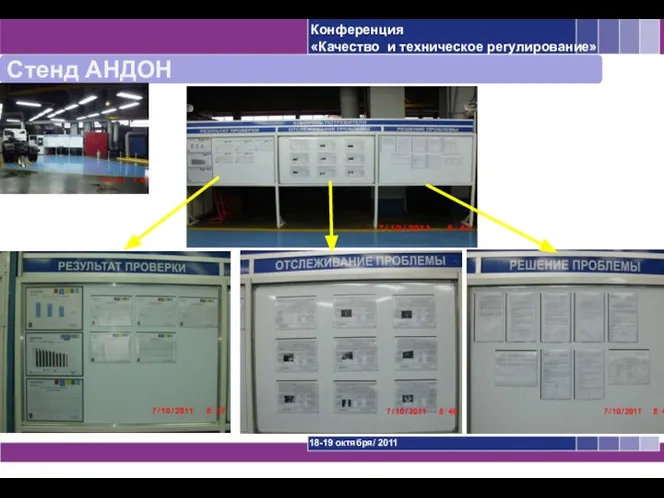 Стенд АНДОН Конференция «Качество и техническое регулирование» 18-19 октября/ 2011