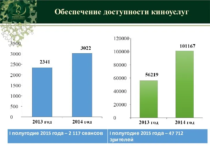 Обеспечение доступности киноуслуг