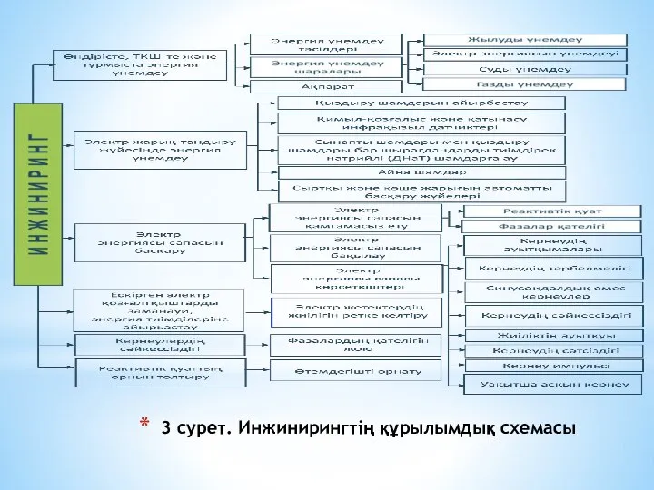 3 сурет. Инжинирингтің құрылымдық схемасы