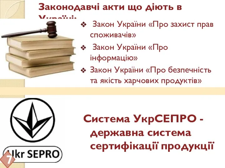 Законодавчі акти що діють в Україні: Закон України «Про захист прав