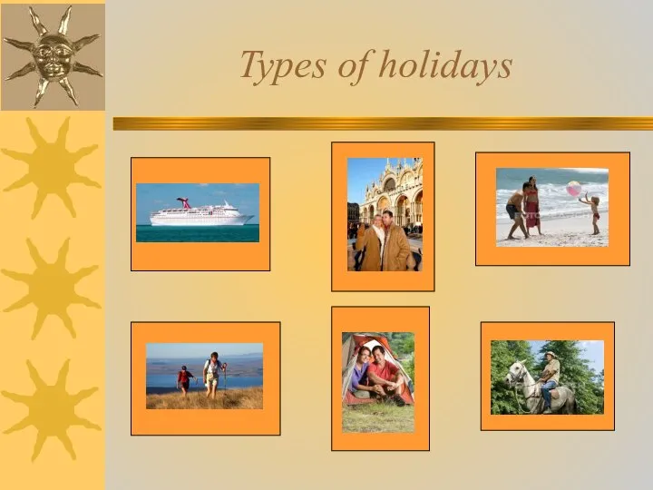 Types of holidays