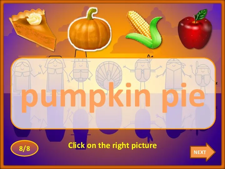 NEXT pumpkin pie 8/8 Click on the right picture