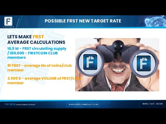 POSSIBLE FRST NEW TARGET RATE LETS MAKE FRST AVERAGE CALCULATIONS 16,5