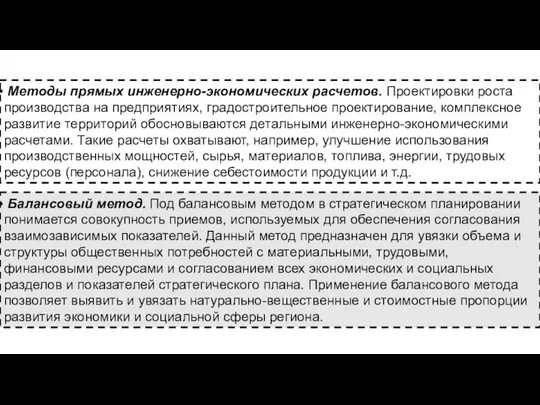 Методы прямых инженерно-экономических расчетов. Проектировки роста производства на предприятиях, градостроительное проектирование,